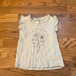 Rylee + Cru | California poppy tee | 2-3 yr
